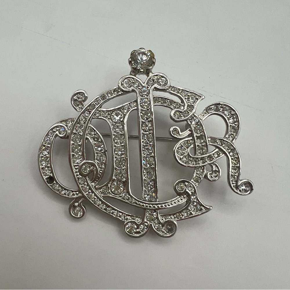 Dior Crystal Brooch